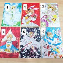 Sakura Cardcaptor Official Bromide Postcard