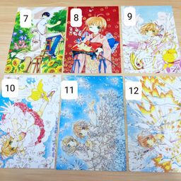 Sakura Cardcaptor Official Bromide Postcard