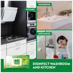 Dettol Multi-use Skin & Surface Wipes, 80 pcs
