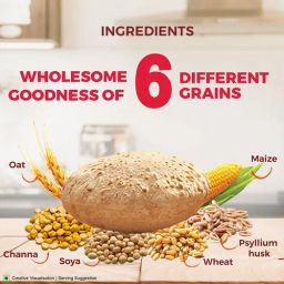 Aashirvaad Atta with Multigrains - High Fibre, 10 kg