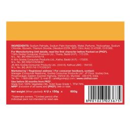 Cinthol Original Bath Soap - 99.9% Germ Protection