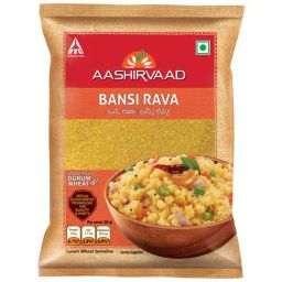 Aashirvaad Bansi Rava - Made From Durum Wheat, 1 kg