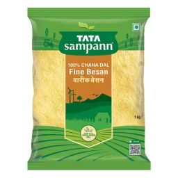 Tata Sampann Fine Besan/Kadale Hittu - 100% Chana Dal, 1 kg