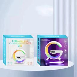 15W Wireless Charging Station Sound Wireless Speaker Lamp Powerful Bass for Optimal Musical Experience