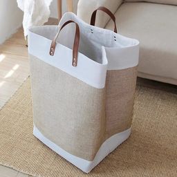 Large capacity foldable laundry deluxe basket 