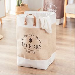 Large capacity foldable laundry deluxe basket 