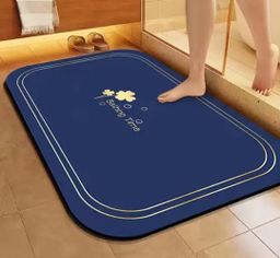 Diatom bathroom mats