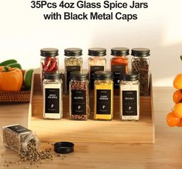 29 PCS SET GLASS STORAGE JARS