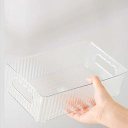 2PCS Acrylic Refrigerator /  Pantry Storage Organizer