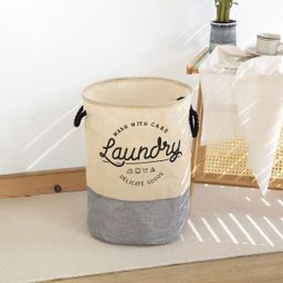 Laundry day round multi-purpose basket with handle 