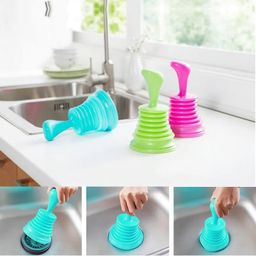 Silicone sink unblocker/ plunger 