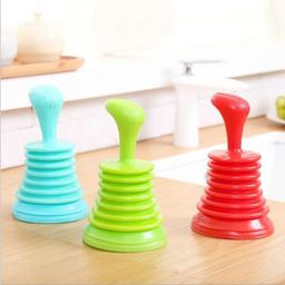Silicone sink unblocker/ plunger 