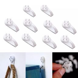 10pcs Multipurpose Hooks 