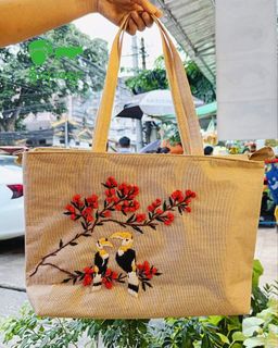 Yoe Yar Zay_Handmade ဂုန်လျှော်အိတ်  