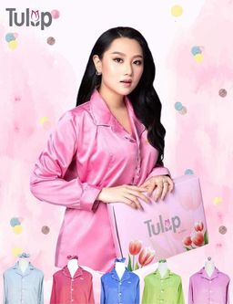 Tulip_Mommy Pajamas (ချည်ပိုးသား) 