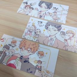 Haikyuu Fanart Card Tag - Celebration Series