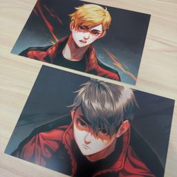 Haikyuu Fanart Postcard - Miya Twins