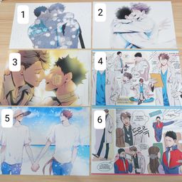 Haikyuu Fanart Postcard - Iwaoi