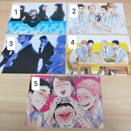 Haikyuu Fanart Postcard - Aoba Johsai