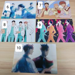 Haikyuu Fanart Postcard - Aoba Johsai