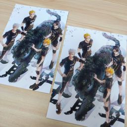Haikyuu Fanart Postcard - Black Tiger