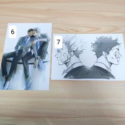 Haikyuu Fanart Postcard - Bokuaka