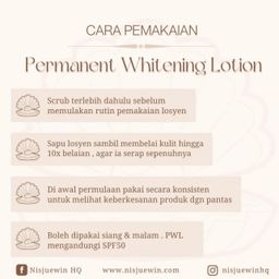 PWL Permanent Whitening Lotion