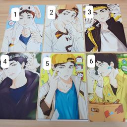 Haikyuu Fanart Postcard - Akaashi