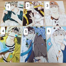 Haikyuu Fanart Postcard - Bokuto