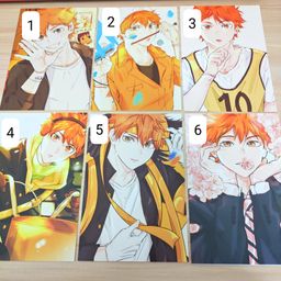 Haikyuu Fanart Postcard - Hinata