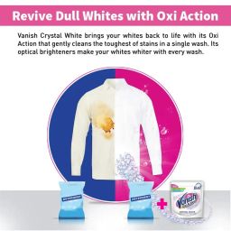 Vanish Oxi-Action White Chlorine Bleach Fabric Whitener