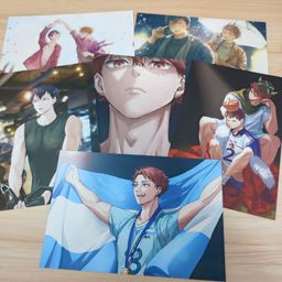 Haikyuu Fanart Postcard - Oikage