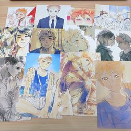 Haikyuu Fanart Postcard - All Hinata