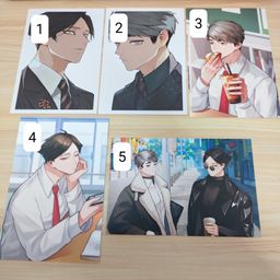 Haikyuu Fanart Postcard - Sunaosa