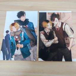 Haikyuu Fanart Postcard - Kuroken