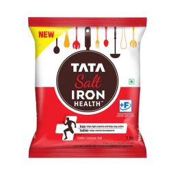 Tata Salt Salt/Uppu - Iron Plus Iodine, 1 kg