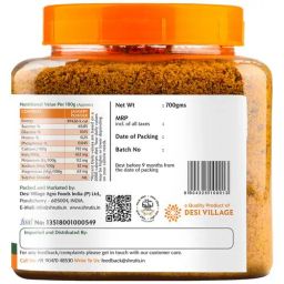 Shruti's Jaggery Powder - Naturally Processed, Unrefined, Chemical Free, 700 g Jar