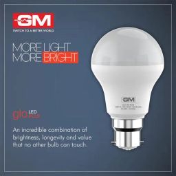 GM GLO 15 Watt LED Bulb - Energy Saving, Provides White, Cool Day Light, 1 pc