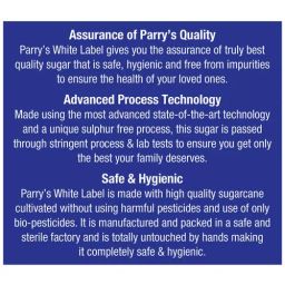 Parry's White Label Sugar, 5 kg