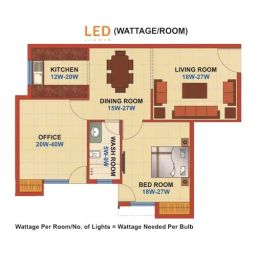 C&S Electric Chandra LED Lamp - Cool Daylight White, Round, 3 Watts, B22 Base, 1 pc