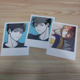 Haikyuu Fanart Paper Polaroid