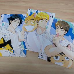 Haikyuu Fanart Postcard - Inarizaki
