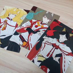 Haikyuu Fanart Postcard - Foxy Inarizaki