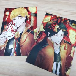Haikyuu Fanart Postcard - Mask