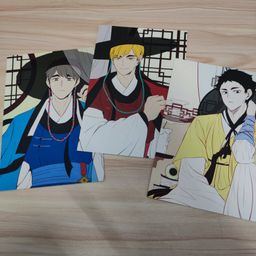 Haikyuu Fanart Postcard - Hanbok