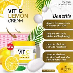 Precious Skin Vit C Lemon Body Cream