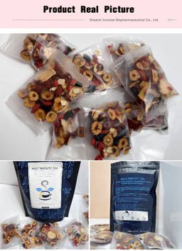 100% natural Chinese herbal tea for men male organic fertility tea