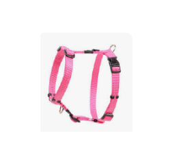 ROGZ  UTILITY CLASSIC HARNESS (L) PINK REFLECTIVE (L)