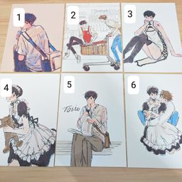 Haikyuu Fanart Postcard - Oikage