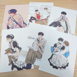 Haikyuu Fanart Postcard - Oikage